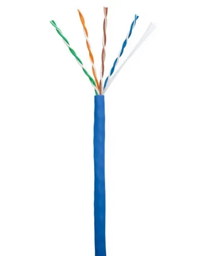 U/UTP 4pair, Cat5e, In, PVC (CCA-UU004-5E-PVC-BL). Кабель «витая пара» (LAN) для структурированных систем связи. NETLAN в Бийске