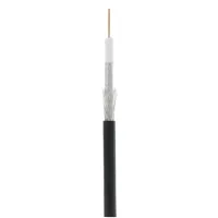 RG-6 CCS, Out, PE (UEC-C2-32123B-BK-3). Кабель коаксиальный омедненный. NETLAN