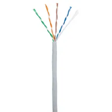 U/UTP 4pair, Cat5e, In, PVC (CCA-UU004-5E-PVC-GY). Кабель «витая пара» (LAN) для структурированных систем связи. NETLAN