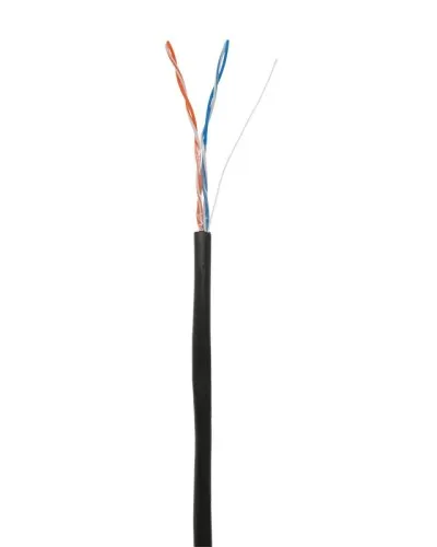 U/UTP 2pair, Cat5, Out, PE (EC-UU002-5-PE-BK). Кабель «витая пара» (LAN) для структурированных систем связи. NETLAN в Бийске