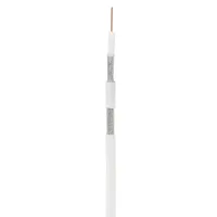 RG-11 CCS, In, PVC (EC-C2-21123A-WT-3). Кабель коаксиальный омедненный. NETLAN