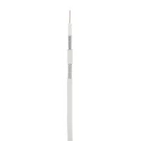 RG-6 CCS, In, PVC (EC-C2-32123A-WT-1). Кабель коаксиальный омедненный. NETLAN