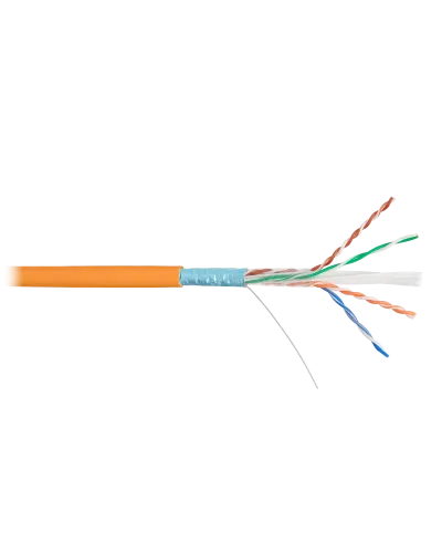 F/UTP 4pair, Cat6, Solid, In, PVC (NKL 9240C-OR). Кабель «витая пара» (LAN) для структурированных систем связи. NIKOLAN в Бийске