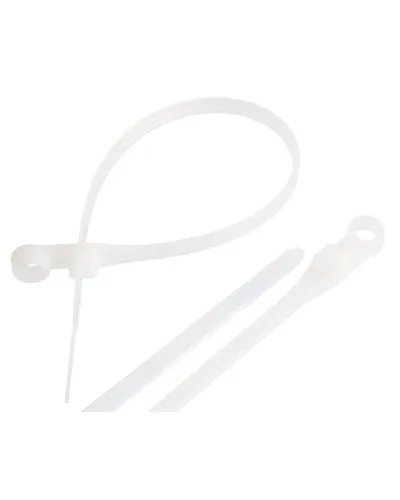 NMC-CTN380-75-MT-WT-100 (100шт). Стяжка нейлоновая неоткрывающаяся. NIKOMAX в Бийске
