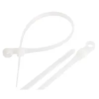 NMC-CTN220-43-MT-WT-100 (100шт). Стяжка нейлоновая неоткрывающаяся. NIKOMAX