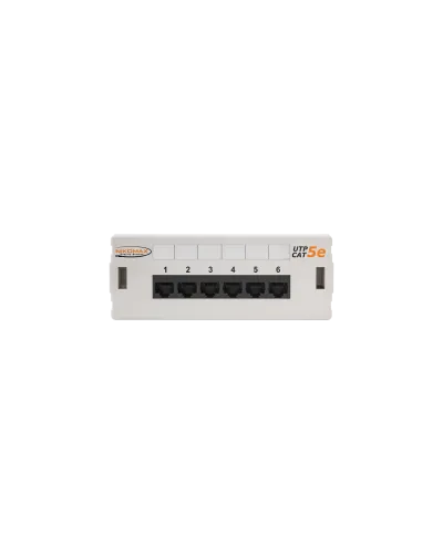 NMC-WP06UD2-GY. Патч-панель настенная 6 портов, Кат.5е. NIKOMAX в Бийске