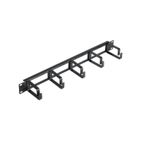 NMC-OK600H-1U-BK-2 (2 шт). Кабельный органайзер 19. NIKOMAX