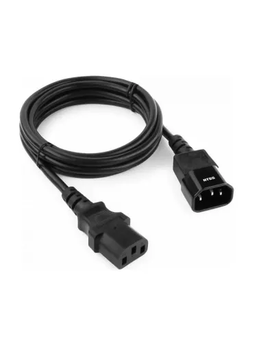 NTSS-PC13142 C13-С14 проводник.:3х0.75мм2 1.8м 220/250В 10А черный. Кабель питания. NTSS в Бийске