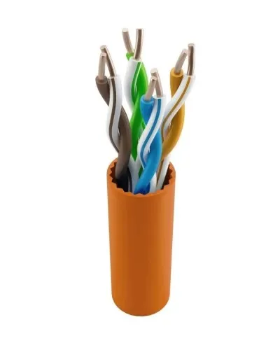 NTSS-IN-UTP4-5Е-LSZH-OR кат.5E UTP 4 пары 24AWG LSZH внутренний 305м оранжевый. Кабель «витая пара» (LAN) для структурированных систем связи. NTSS в Бийске