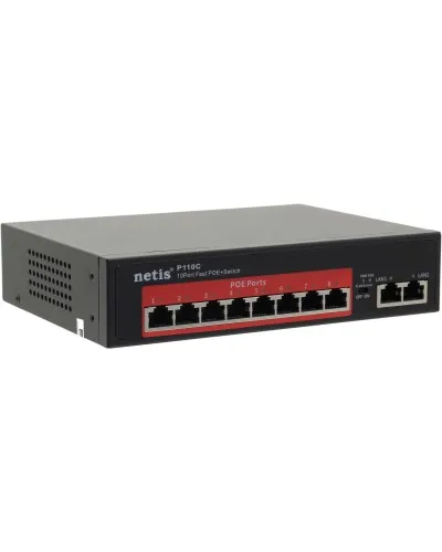 Netis P110C. Коммутатор сетевой PoE неуправляемый. Netis в Бийске