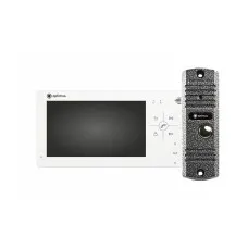 VM-7.0 (w)+ DS-700L (сереб.). Комплект видеодомофона. Optimus