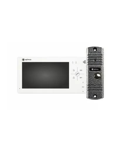 VM-7.0 (w)+ DS-700L (сереб.). Комплект видеодомофона. Optimus в Бийске