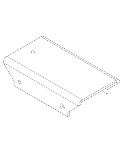 PERCo-MB-16.8. Накладка прямая верхняя. PERCo в Бийске