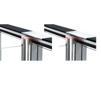 PERCo-STC-01GS. Крышка турникета. PERCo