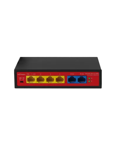 PND-04P-2M Lite (48W). Коммутатор неуправляемый 6-портовый с функцией PoE. Polyvision в Бийске