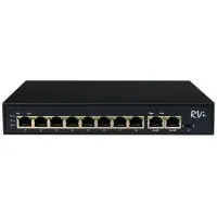 RVi-1NS08F-2T (1G). Коммутатор с питанием по PoE. RVi