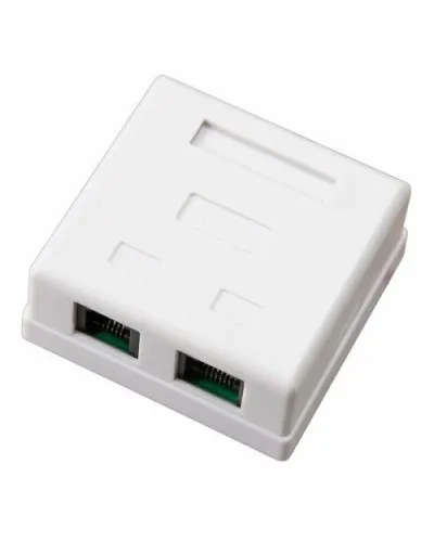 Розетка комбинированная внешняя, UTP RJ-45(8P8C) + RJ-11(6P-4C) REXANT (03-0120): Розетка RJ-45 в Бийске
