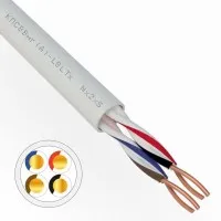 КПСВВнг(А)-LSLTx 2х2х0,5 REXANT (01-4875). Кабель для систем передачи данных пониженной пожароопасности c низким дымо- и газовыделением, с низкой токсичностью продуктов горения. Rexant