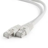 Патч-корд F/UTP RJ45-RJ45, CAT 5e, ZH нг(А)-HF, серый, 5м REXANT (18-8007-1). Патч-корд FTP. Rexant