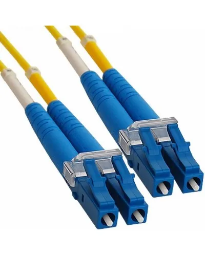 Патч-корд оптический соединительный (SM), 9/125 (OS2), LC/UPC-LC/UPC, (Duplex), LSZH, 5м REXANT (50-2118): Патч-корд оптический в Бийске