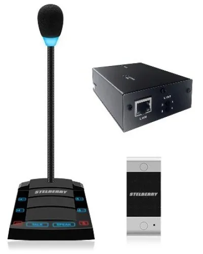 SX-510/1. Устройство переговорное клиент-кассир, дуплексное, с записью переговоров. STELBERRY в Бийске