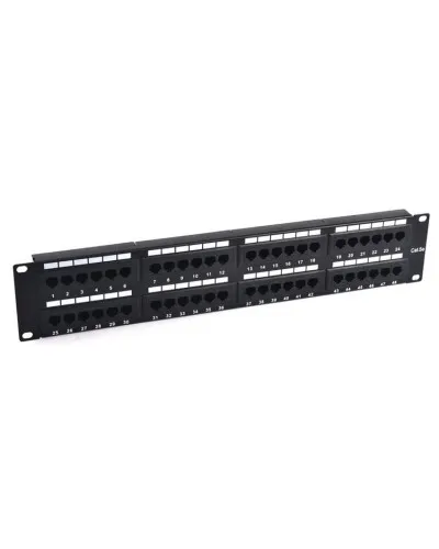 Патч-панель 19", 48хRJ-45, UTP, Cat.5e, 2U (10-0405): Патч-панель 19'' в Бийске