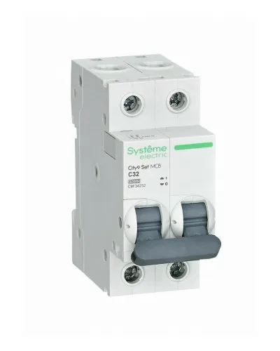 City9 Set 2P 32А 4.5kA С (C9F34232). Автоматический выключатель. Systeme Electric в Бийске