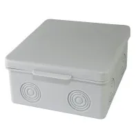 Коробка ОП 80х80х50мм, крышка, IP54, 7вх., без гермовводов (SQ1401-0812). Распаячная коробка. TDM ЕLECTRIC