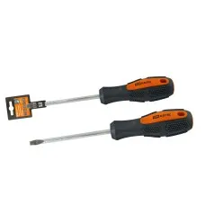 Отвертка шлицевая двухкомпонентная CR-V, тип SL5.0x100 "Алмаз" TDM (SQ1006-1006): Отвертка шлицевая двухкомпонентная