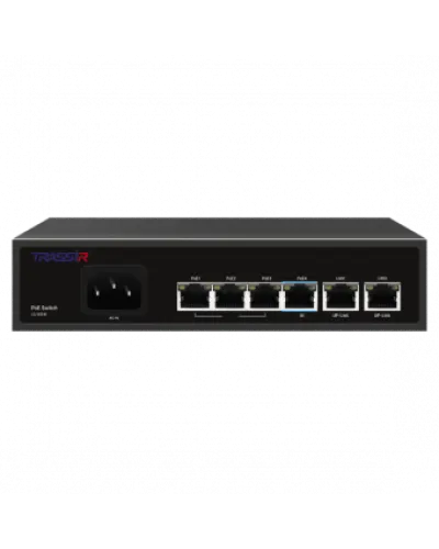 TR-NS1206-65-4PoE. Коммутатор с PoE. Trassir в Бийске