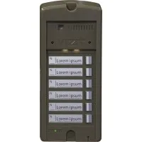 БВД-306CP-6. Блок вызова домофона. VIZIT