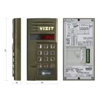 БВД-343FCPL. Вызывная панель цветная. VIZIT