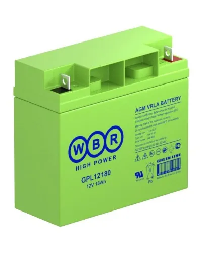 WBR GPL12180. Аккумулятор герметичный свинцово-кислотный. WBR в Бийске