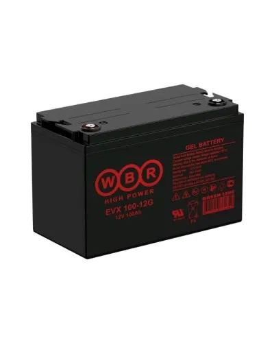 WBR EVX100-12G. Аккумулятор герметичный свинцово-кислотный. WBR в Бийске
