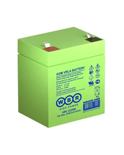 WBR HRL1225W. Аккумулятор герметичный свинцово-кислотный. WBR в Бийске
