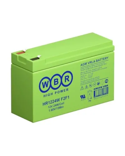 WBR HR1224W F2F1. Аккумулятор герметичный свинцово-кислотный. WBR в Бийске