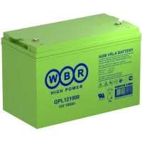 WBR GPL121000. Аккумулятор герметичный свинцово-кислотный. WBR