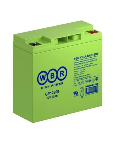 WBR GP12200. Аккумулятор герметичный свинцово-кислотный. WBR в Бийске