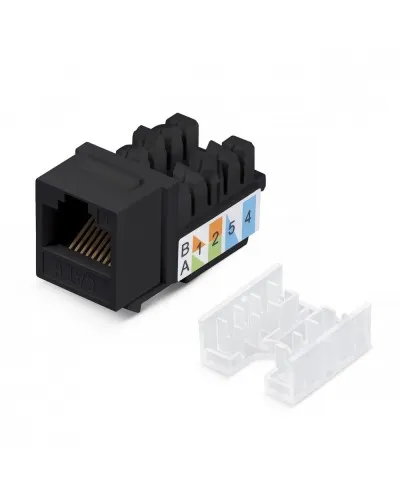 WR-KJ-RJ45-C5E-90-SW-BK. Вставка Keystone Jack RJ-45. WRLine в Бийске