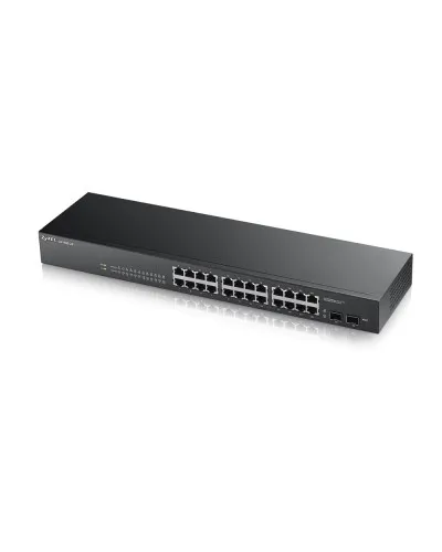 GS1900-24-EU0102F. Коммутатор бесшумный. ZYXEL в Бийске