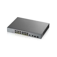 GS1350-18HP-EU0101F. Коммутатор сетевой PoE управляемый L2. ZYXEL