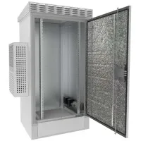 ТШВ319.А-75.36U.80-О1500-ST. Антивандальный климатический термошкаф с обогревом и кондиционером. АМАДОН
