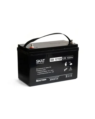 SKAT SB 12100 (2542). Аккумулятор герметичный свинцово-кислотный. Бастион в Бийске