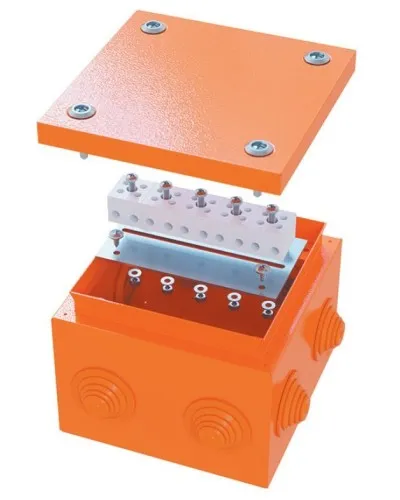 Коробка FS 150х150х80 5P (FSB31510): Коробка ответвительная огнестойкая стальная в Бийске