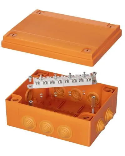 Коробка FS 150х110х70 12P (FSB211204). Коробка ответвительная огнестойкая из термопласта. ДКС в Бийске