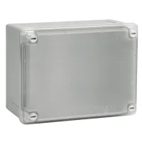 Коробка ответвительная с гладкими стенками IP56, 150х110х70 (54020). Коробка ответвительная с гладкими стенками и матовой крышкой. ДКС