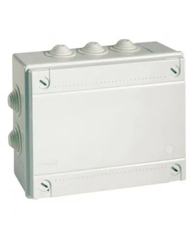 Коробка ответвительная с кабельными вводами IP55, 240х190х90 (54200). Коробка ответвительная. ДКС в Бийске