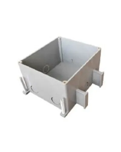 Коробка для люков в пол на 2 поста BOX/2+2ST66 (70125): Коробка для люков в пол на 2 поста 45х45мм + 2 модуля 45х22,5 (70025), пластик в Бийске