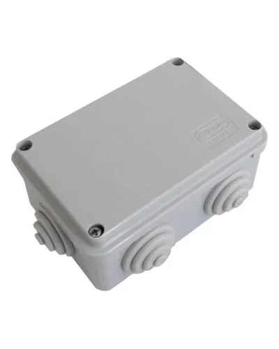 Коробка JBS120 120х80х50, 6 вых., IP55, серая (44008). Коробка монтажная. Экопласт в Бийске