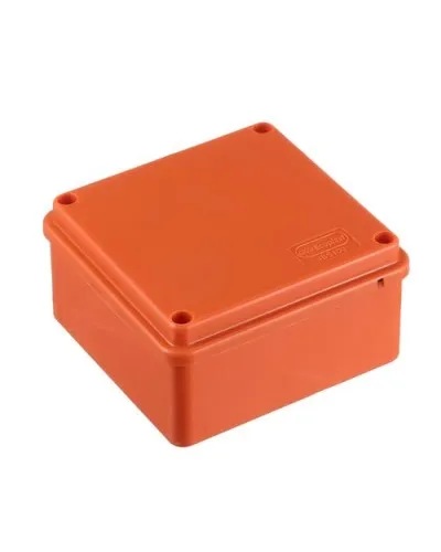 Коробка JBS100 100х100х55, 3P (1,5…4мм²) (42107HF). Коробка монтажная, огнестойкая, без галогена. Экопласт в Бийске